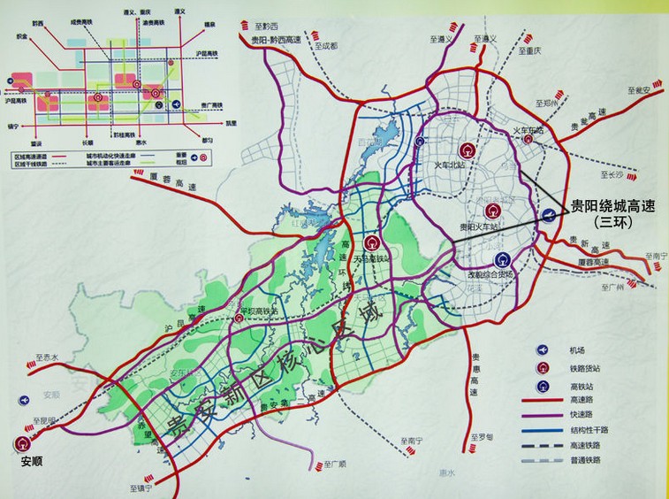 贵安新区规划图2021图片