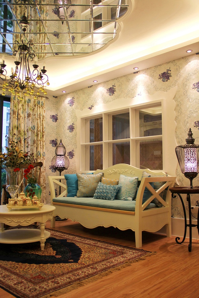 法式田园风格打造都市人避风港