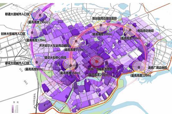 黑龙江省齐齐哈尔市北三区城市高度控制规划