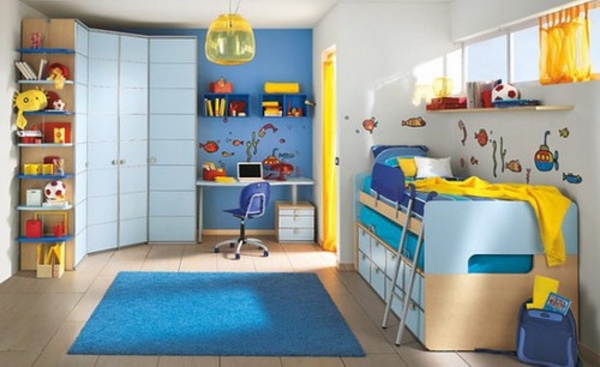 给孩子一个专属空间 10款男孩儿童房推荐