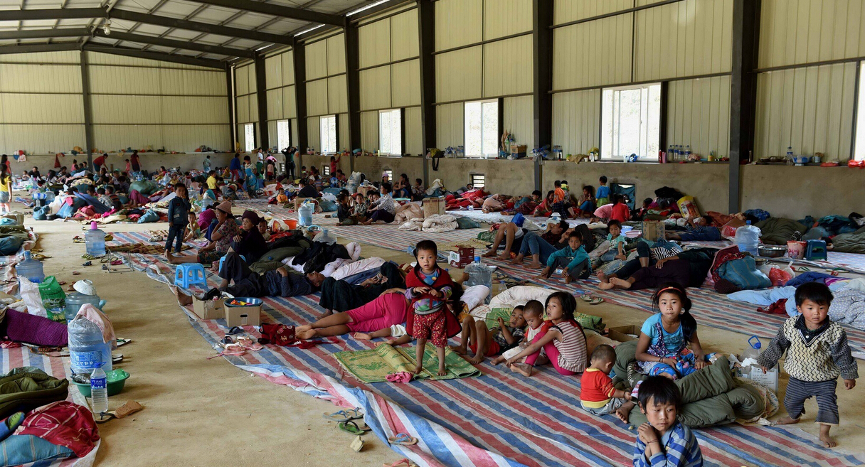 实拍缅甸难民营 看中缅边境生存现状