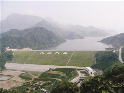 青田北山水库图片