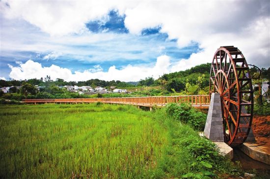琼中黎族苗族自治县什寒村一角.李幸璜 摄