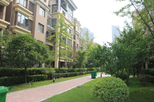 国色天香一期花园洋房实景