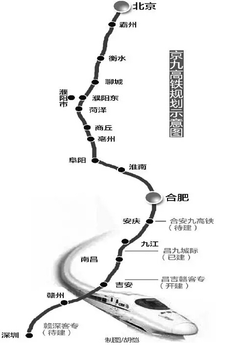 路北要崛起!衡水又多一條新高鐵—京九高鐵