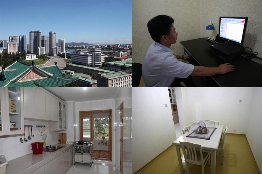 实拍:朝鲜高富帅房子 不如北京普通住宅