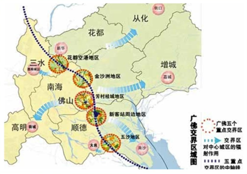 也是会议中提及的发展重点,即综合统筹广佛两城交界处的学校,医院