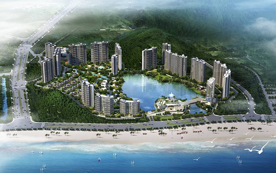 时代南湾(广州)位于中国第六个家新区—南沙的港前大道北, 背靠黄山鲁