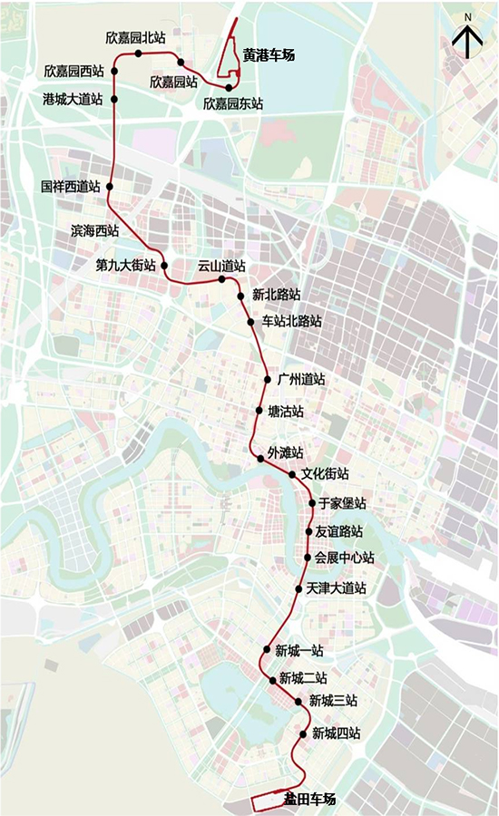 天津z3地铁线路图公示图片