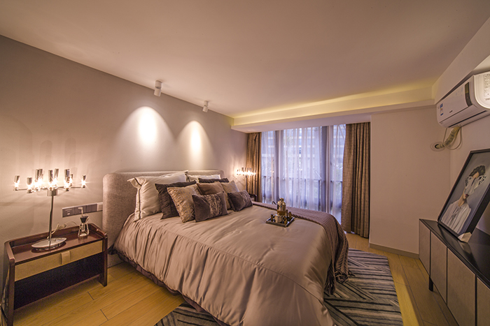 50平2房样板间-卧室展示