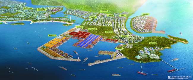 汕头·广澳国际港口综合区规划图