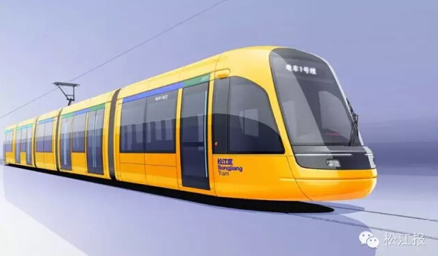 松江有轨电车昨天起进入正线施工阶段