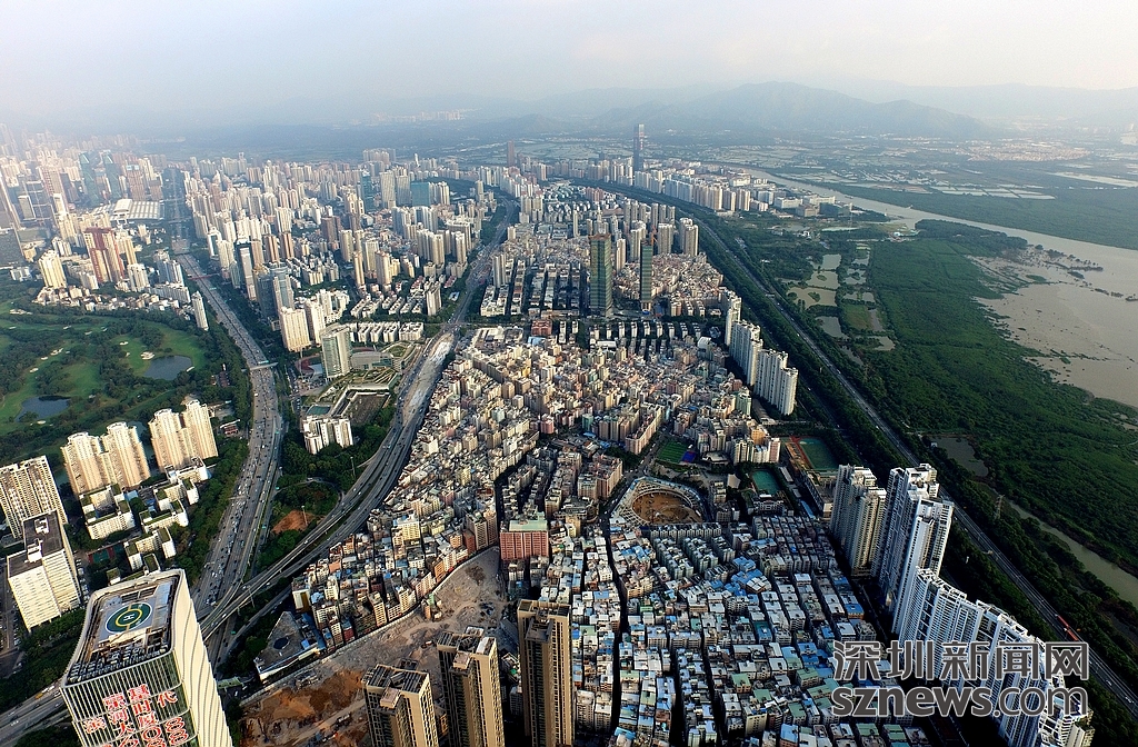 实拍改造前福田最大城中村 旧改释放住宅350万平