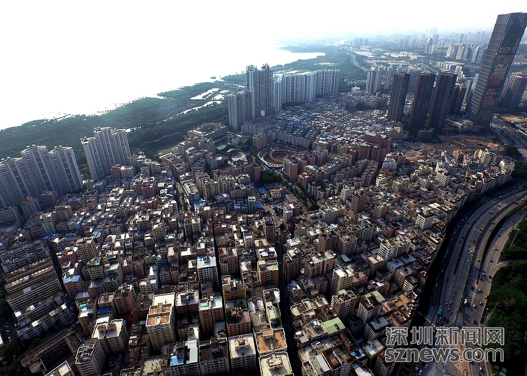 实拍改造前福田最大城中村 旧改释放住宅350万平