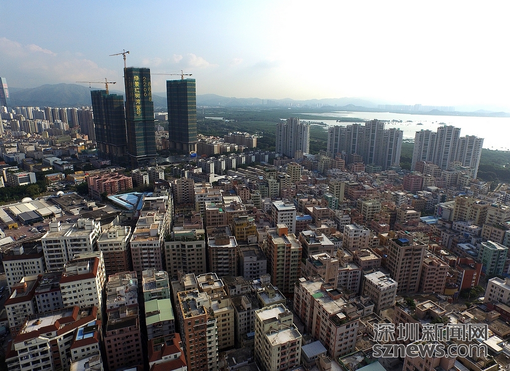 实拍改造前福田最大城中村 旧改释放住宅350万平