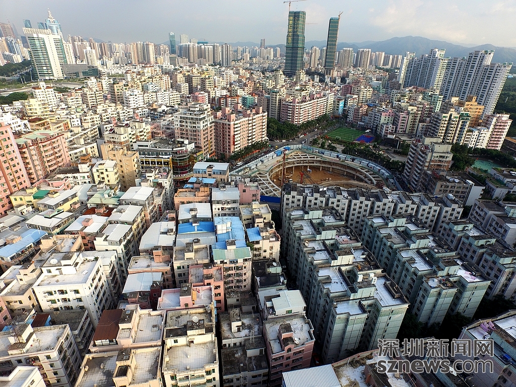 实拍改造前福田最大城中村 旧改释放住宅350万平