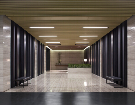 (万柳书院地下车库实拍)