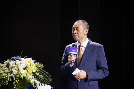 (明宇集团董事长张建明先生发表演说)