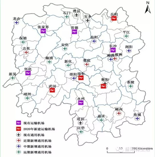 湖南建20多个机场造航空枢纽