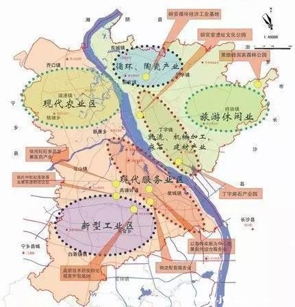 湖南湘江新區產業發展空間佈局出爐