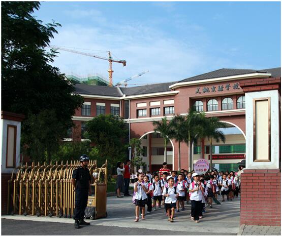 天桃实验学校实景图