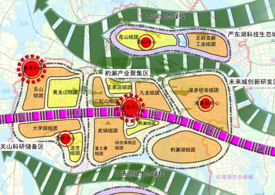 与武汉的其它新区相比,光谷东规划落地的速度确实堪称高效.