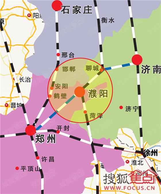 濮菏城际高铁规划图图片