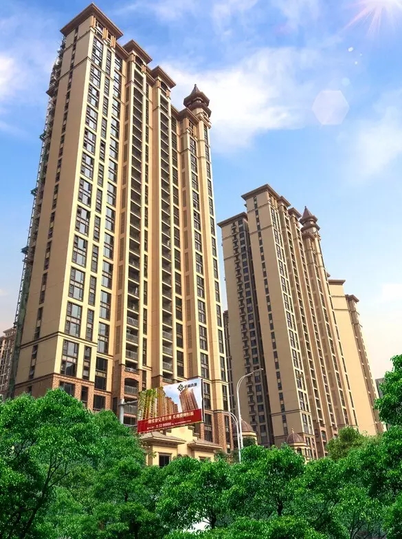 恒福尚城由无到有 然后成为经典现楼 即买即入住