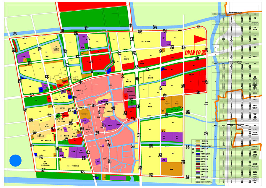 浦东新场镇规划图片