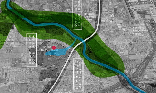 (朝阳孙河壹号别墅区示例图)