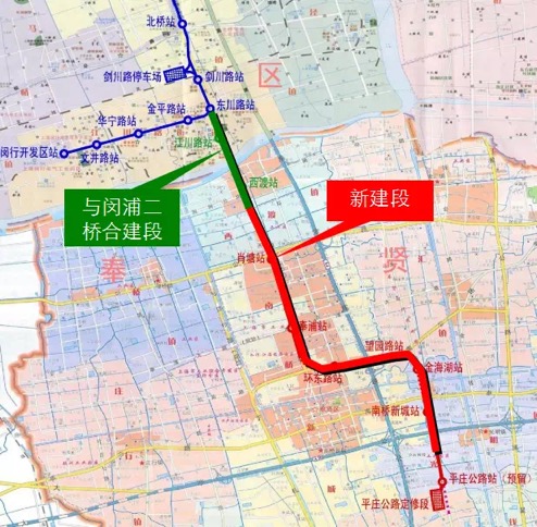 上海宣桥地铁规划图片