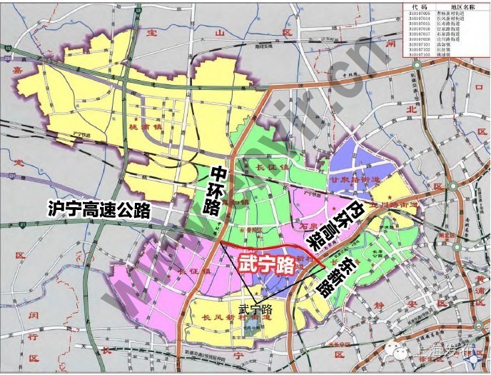 沪武宁路拟进行快速化改造 4对出入口位置公布