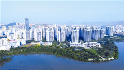 三亚月川生态绿道成休闲"走廊"