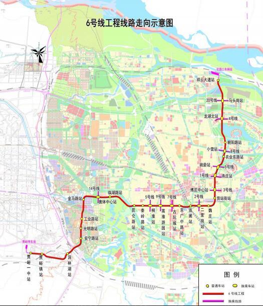 郑州11条地铁线路规划图 未来将通达全城