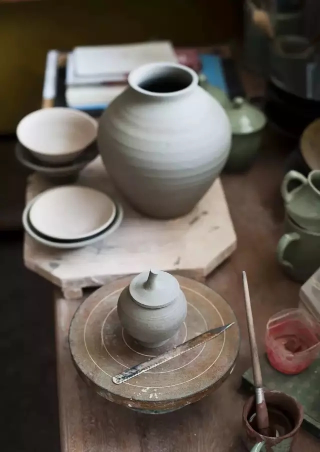 越窑青瓷烧制技艺火中取瓷 上虞万达倡导保护非遗