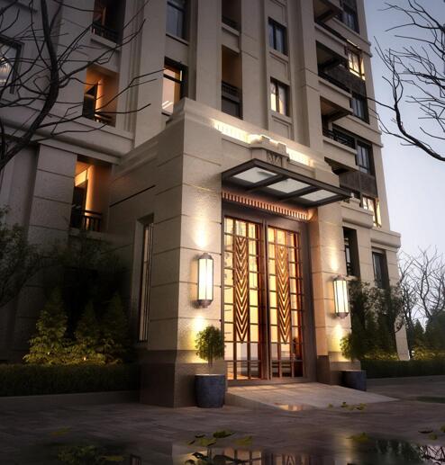 金科天元道·砚北全心洋房入户效果图