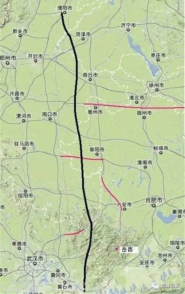 阳新高速鹿邑段规划图图片