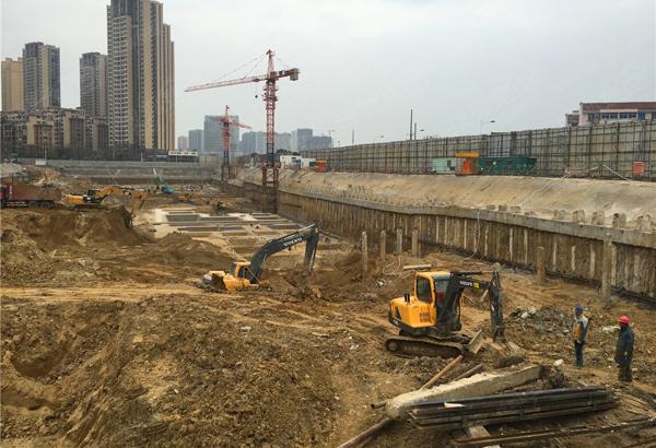 龙湖天街建设进度