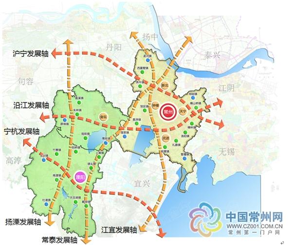 到2030年常州城市格局是什么样?它来告诉你