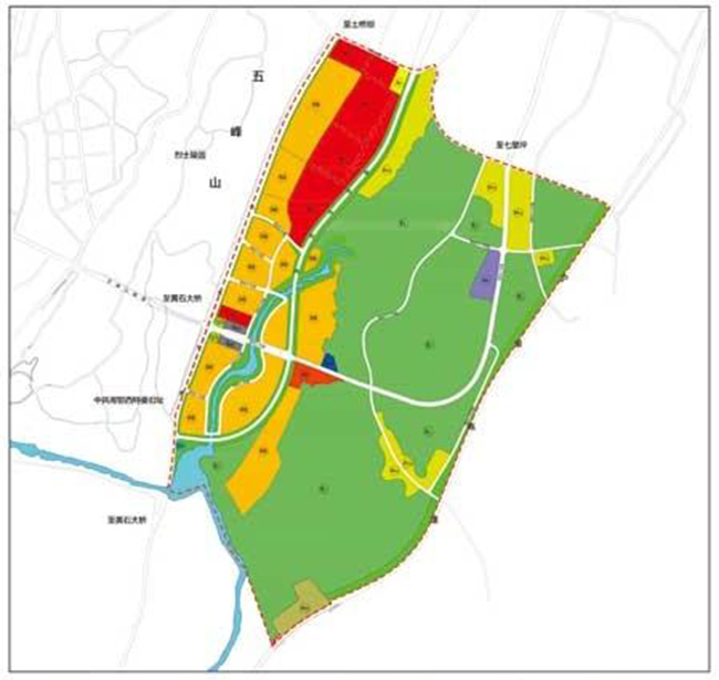 恩施市洗爵溪片区未来将建成生态居住于一体新区
