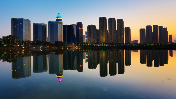 迪荡:从小河小塘到千亩湖面 荒草丛生到楼宇栉比