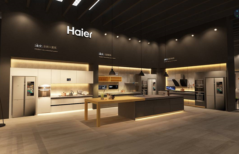 告别多品牌拼凑,海尔大厨电成套厨房一步到位