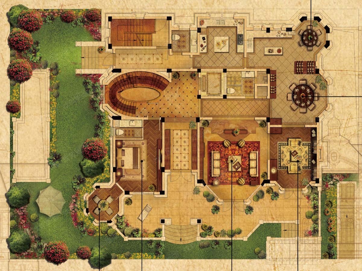 肯辛顿宫-12室8厅10卫-1300m