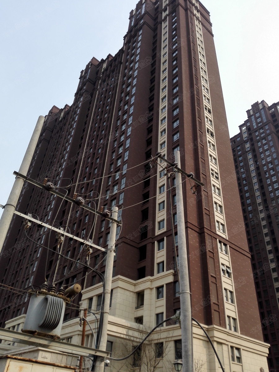 红石原著小区楼盘施工进度图